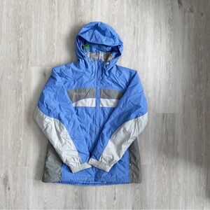 Columbia Jacket Omni-Tech XL5496 Hooded Insulated Women's Size L Spring/Fall EUC